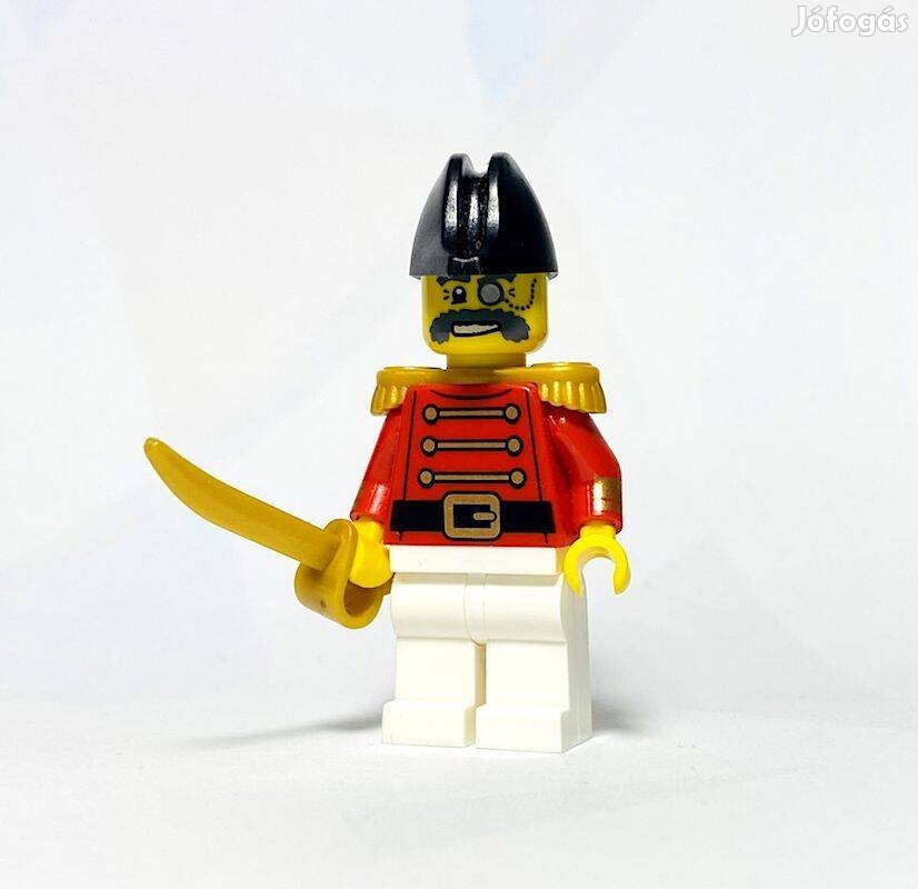Admirális Eredeti LEGO egyedi minifigura - Pirates - Új