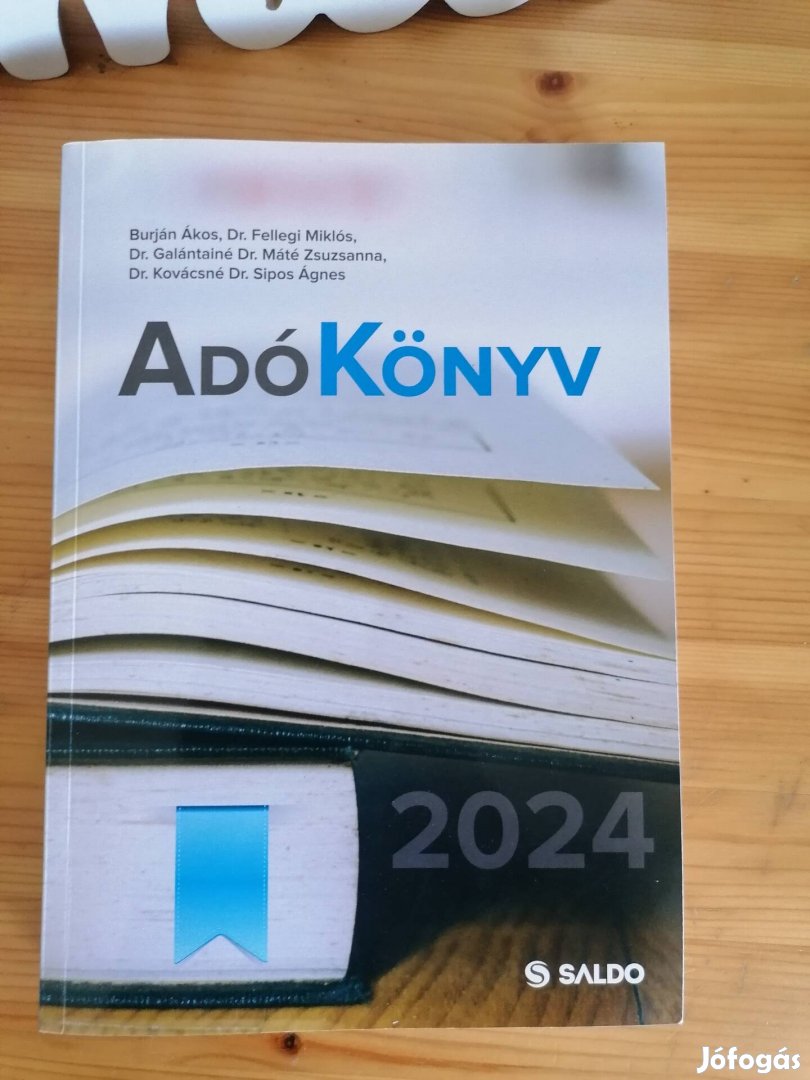 Adókönyv 2024