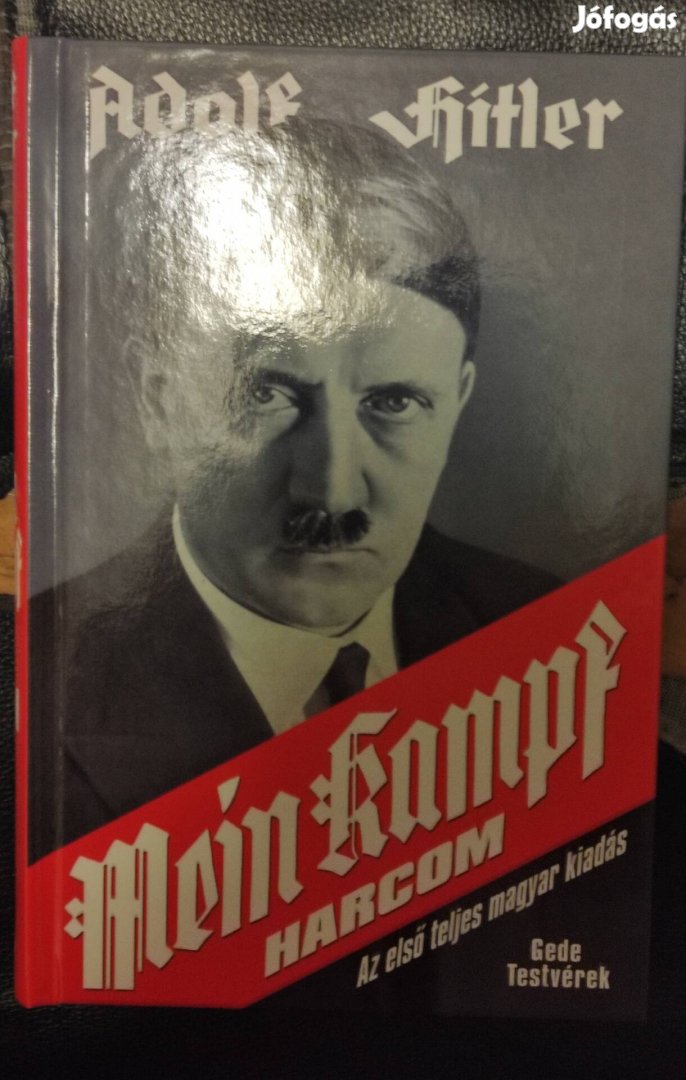 Adolf Hitler mein kampf harcom könyv 