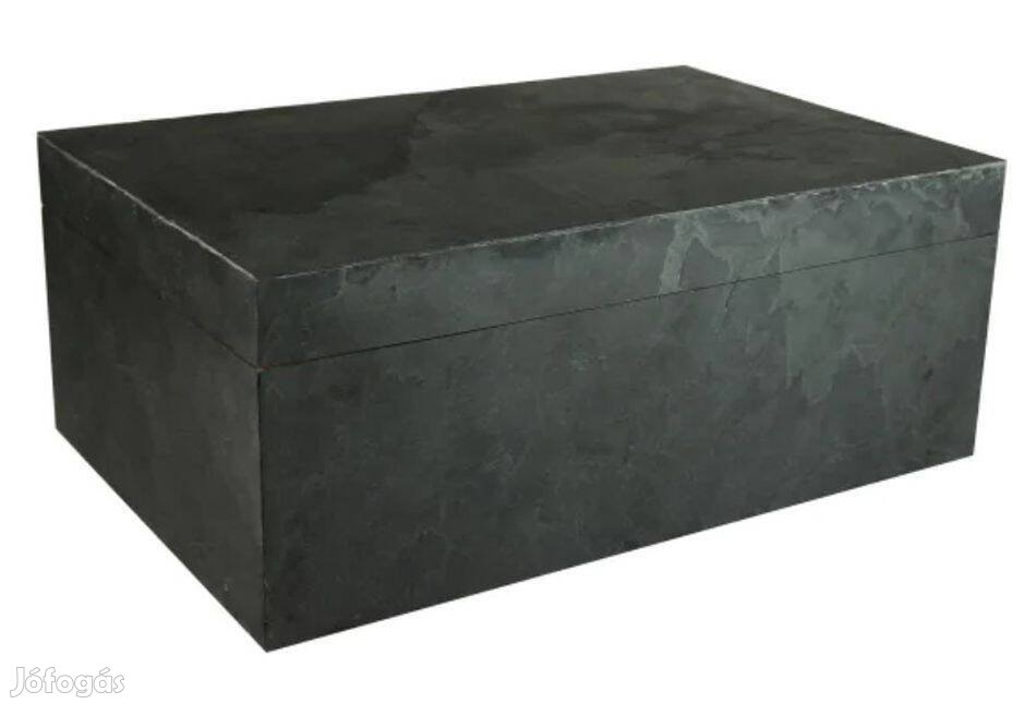 Adorini Black Slate Deluxe Humidor szivardoboz, természetes pala borít