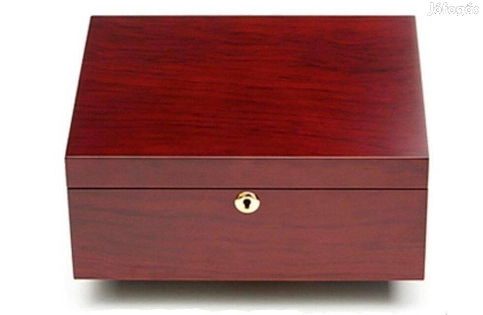 Adorini Triest Deluxe Humidor Barna Szinü Palisander Mintás Spanyol Cé