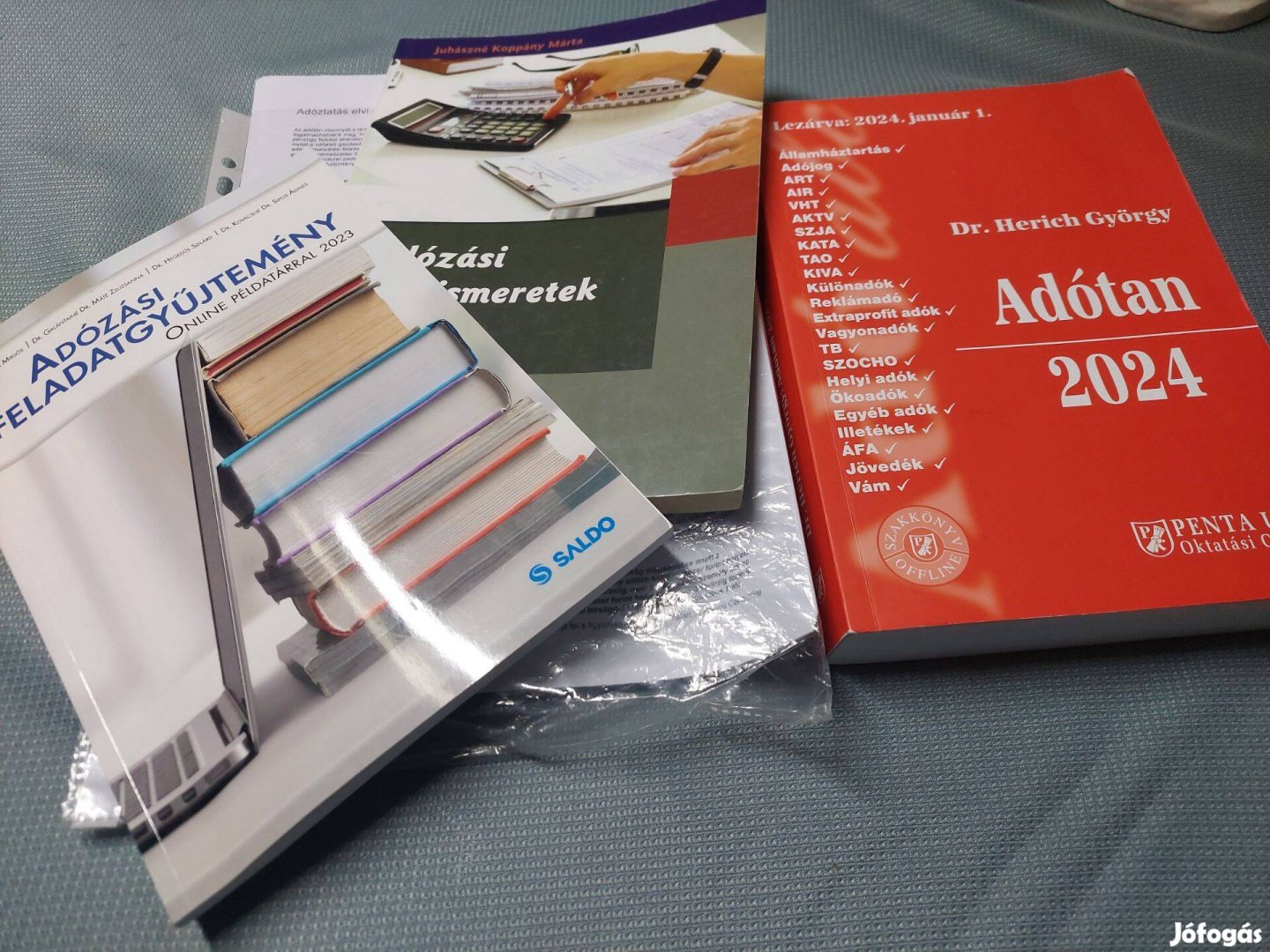 Adózás tankönyvek, Adózási feladatgyűjtemény, Saldo Adótan