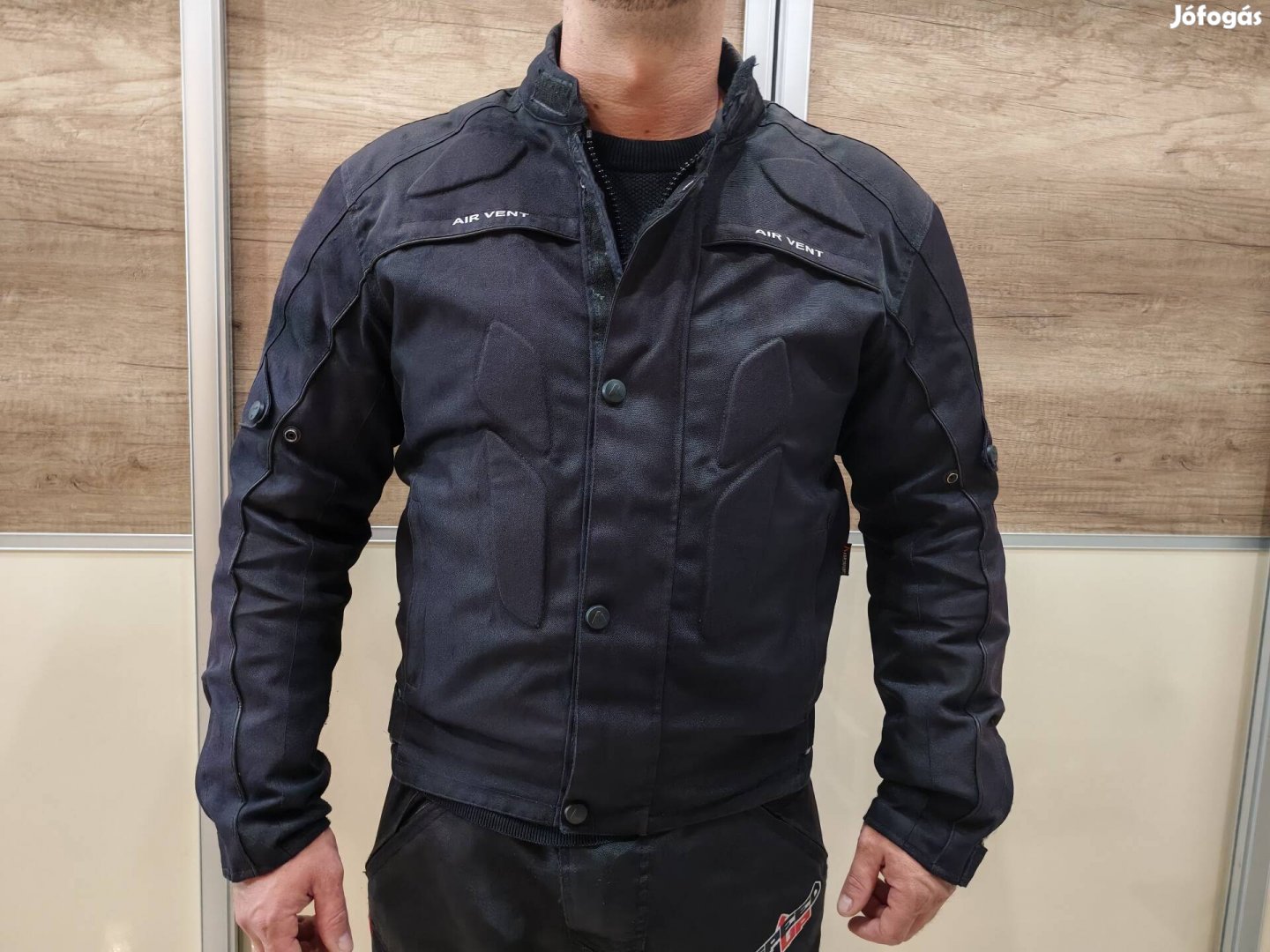 Adrenaline protektoros motoros kabát kivehető béléssel L méret