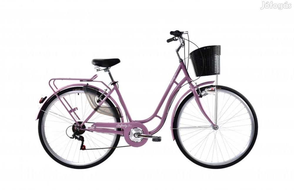 Adria Infinity 26 női városi váltós kerékpár Lila