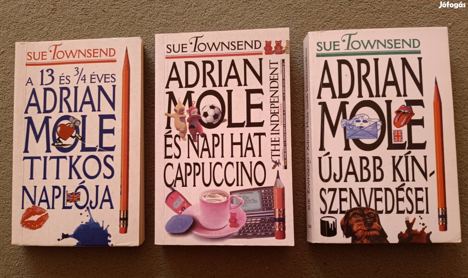 Adrián Mole trilógia
