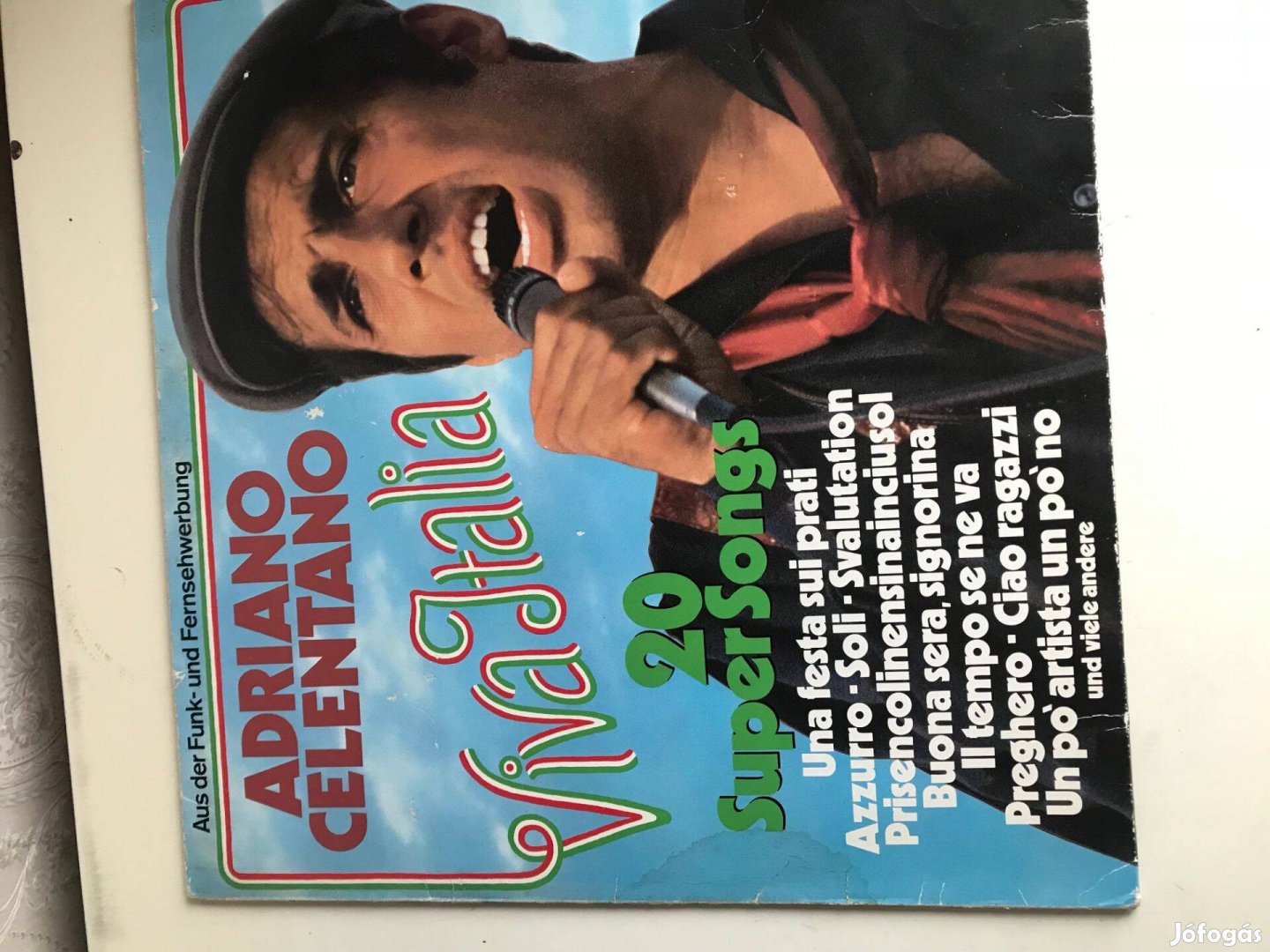 Adriano Celentano Viva Italia bakelit LP