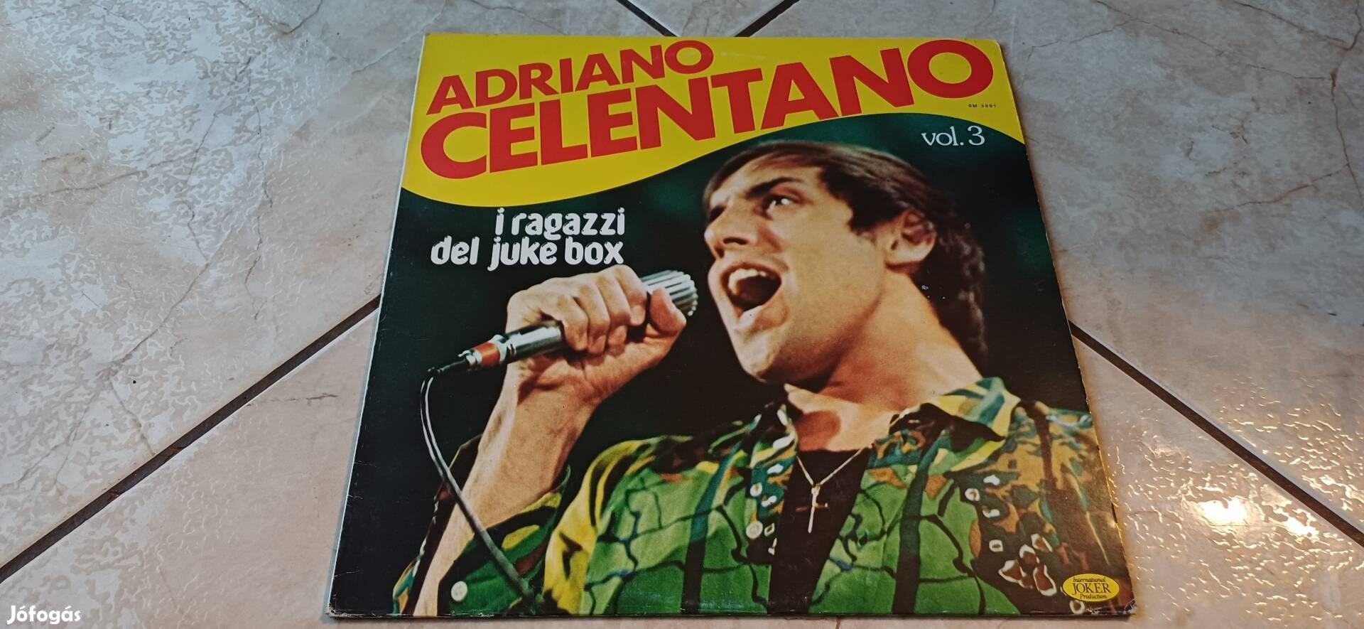 Adriano Celentano bakelit hanglemez