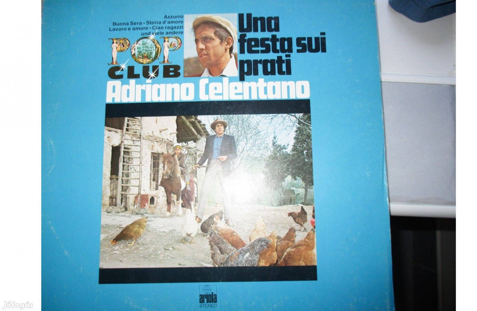 Adriano Celentano bakelit hanglemezek eladók