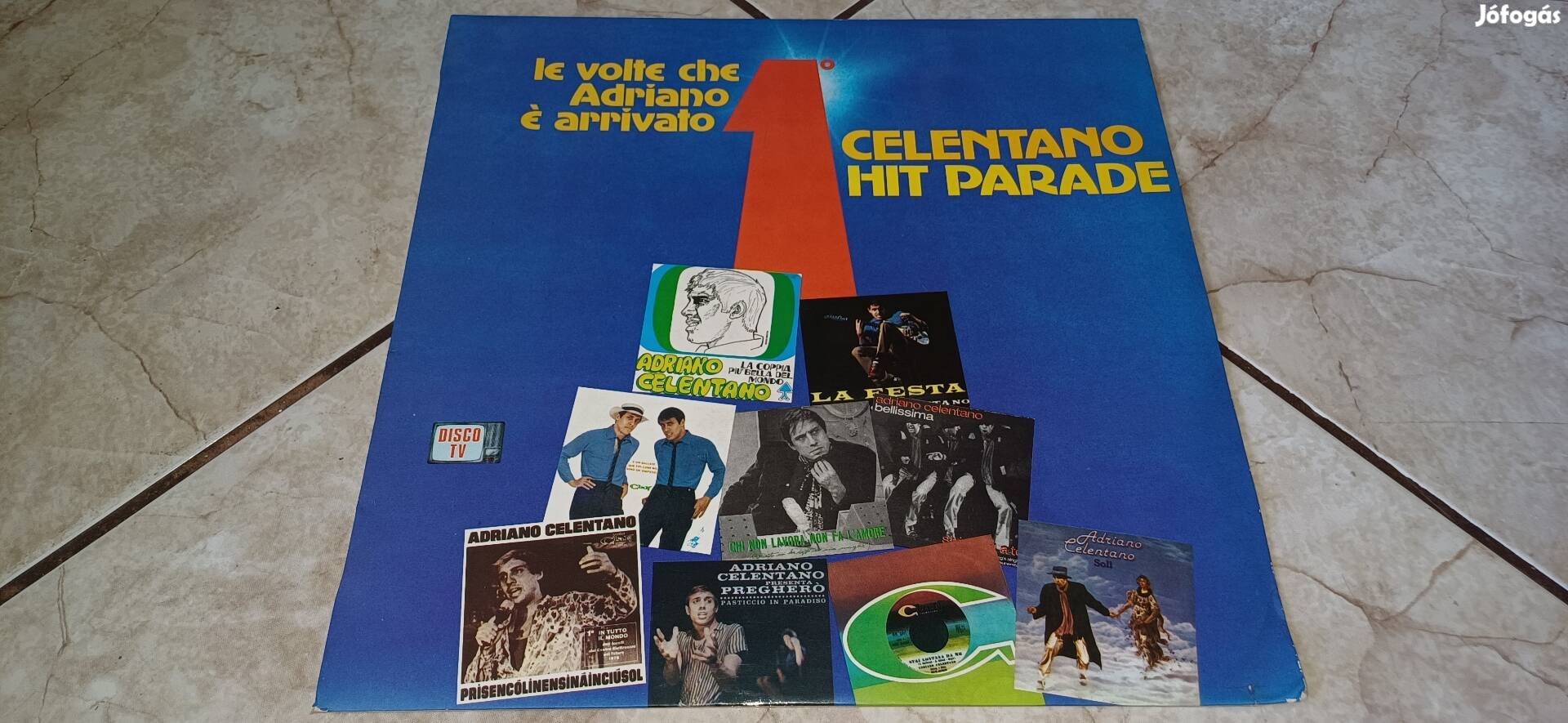 Adriano Celentano best of bakelit lemez