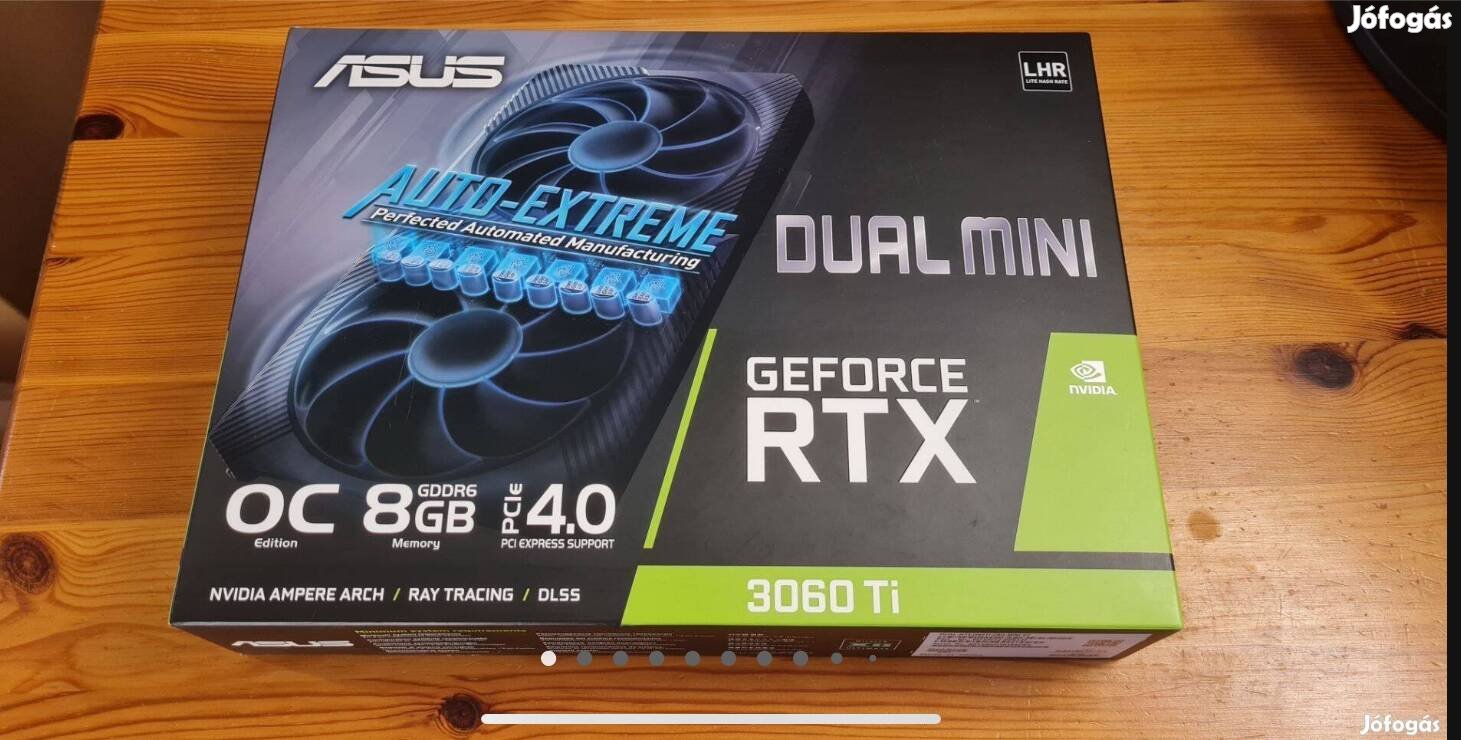 Adus Dual rtx 3060TI 8gb videókártya