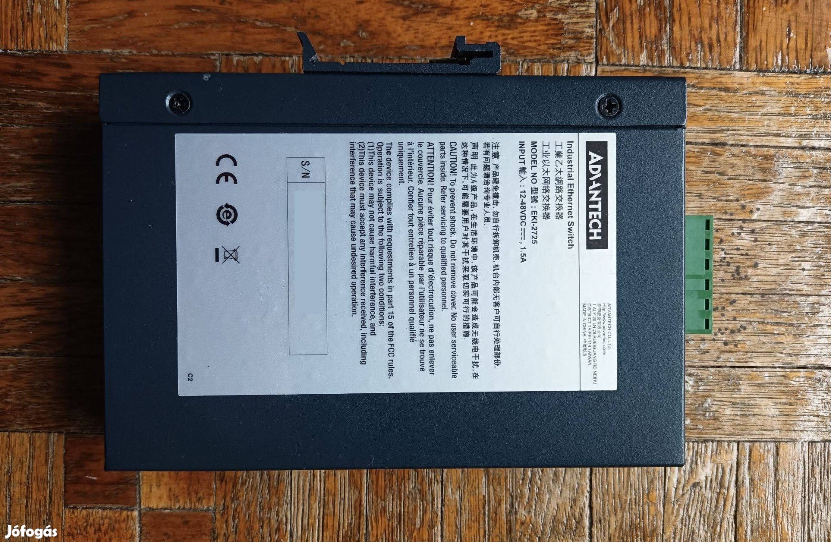 Advantech ipari ethernet switch