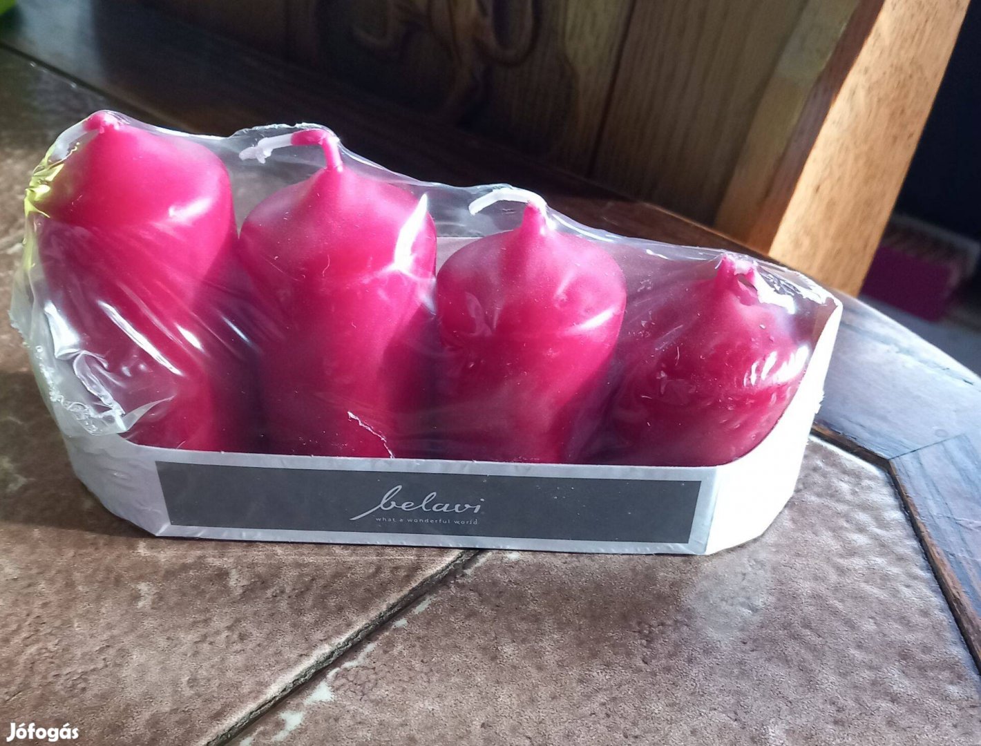 Adventi gyertya, 9 cm a legnagyobb, 2 csomag - Új, bontatlan