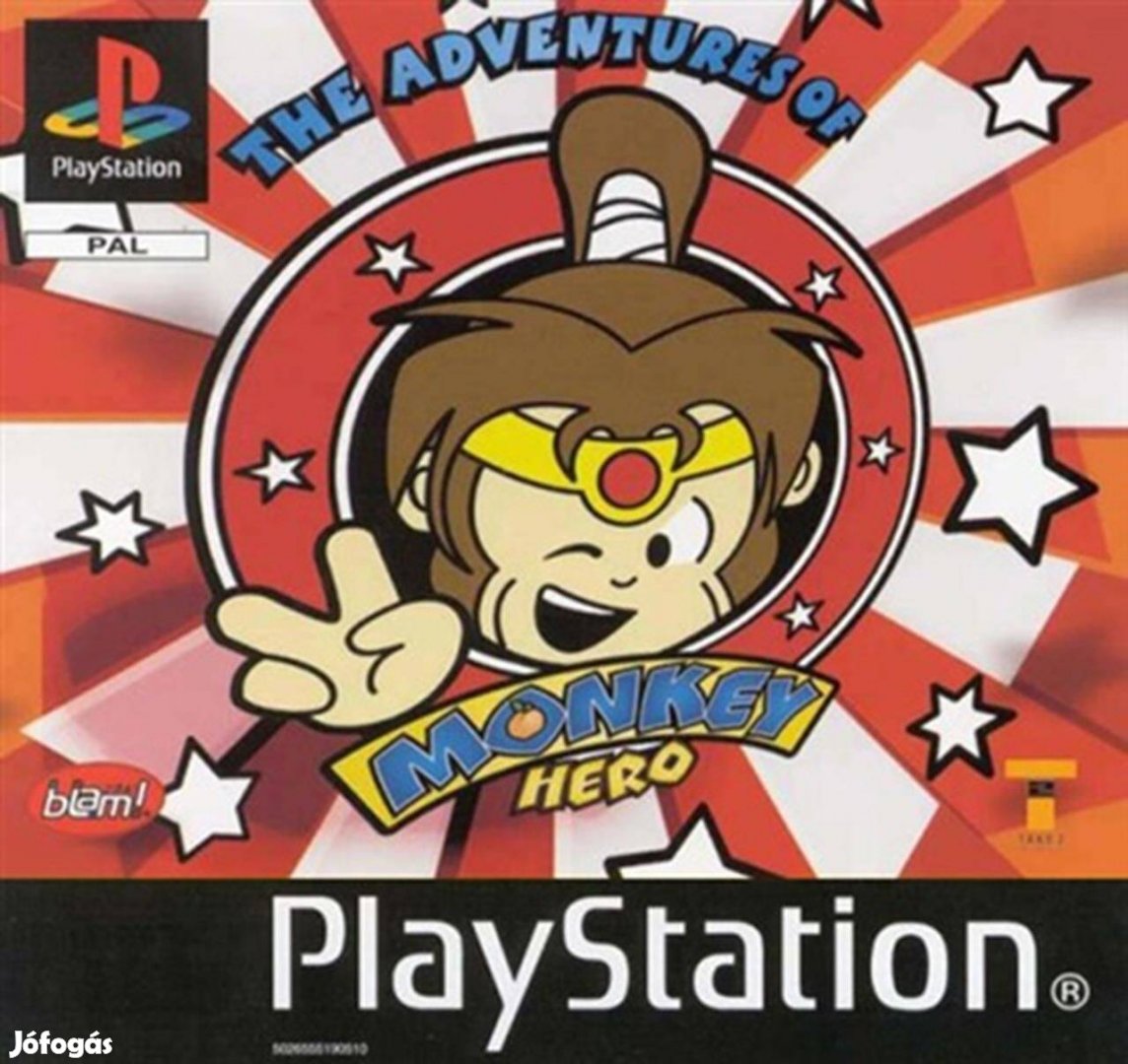 Adventures of Monkey Hero, The, Boxed eredeti Playstation 1 játék