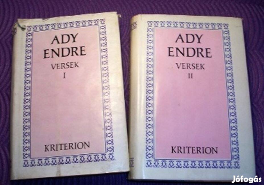 Ady : Versek I Versek II (2 kötet) Győr