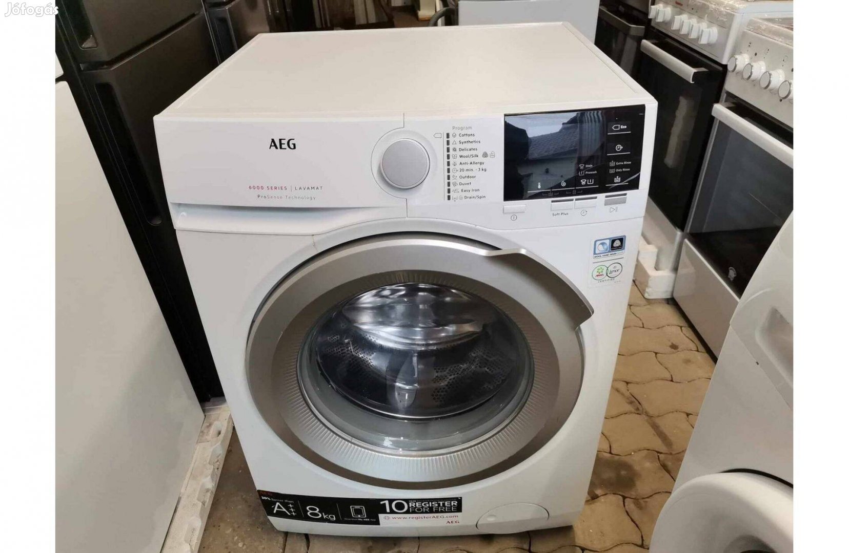 Aeg 8 kg A+++-os mosógép 1400 centrifugával eladó