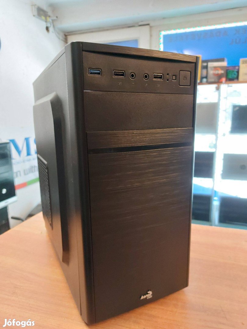 Aerocool CS-103 Mini Tower Fekete ATX ház!