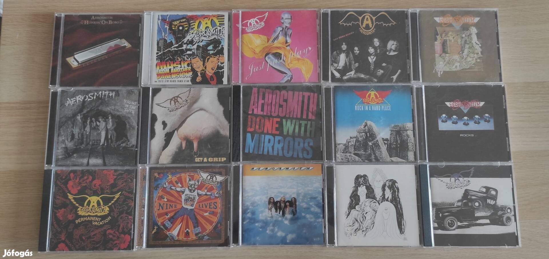 Aerosmith cd gyűjtemény