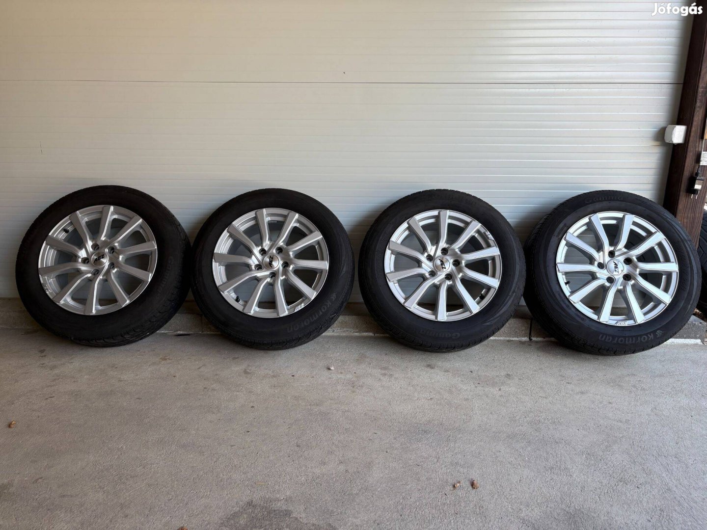 Aez 5x114.3 17" alufelnik nyári gumikkal olcsón