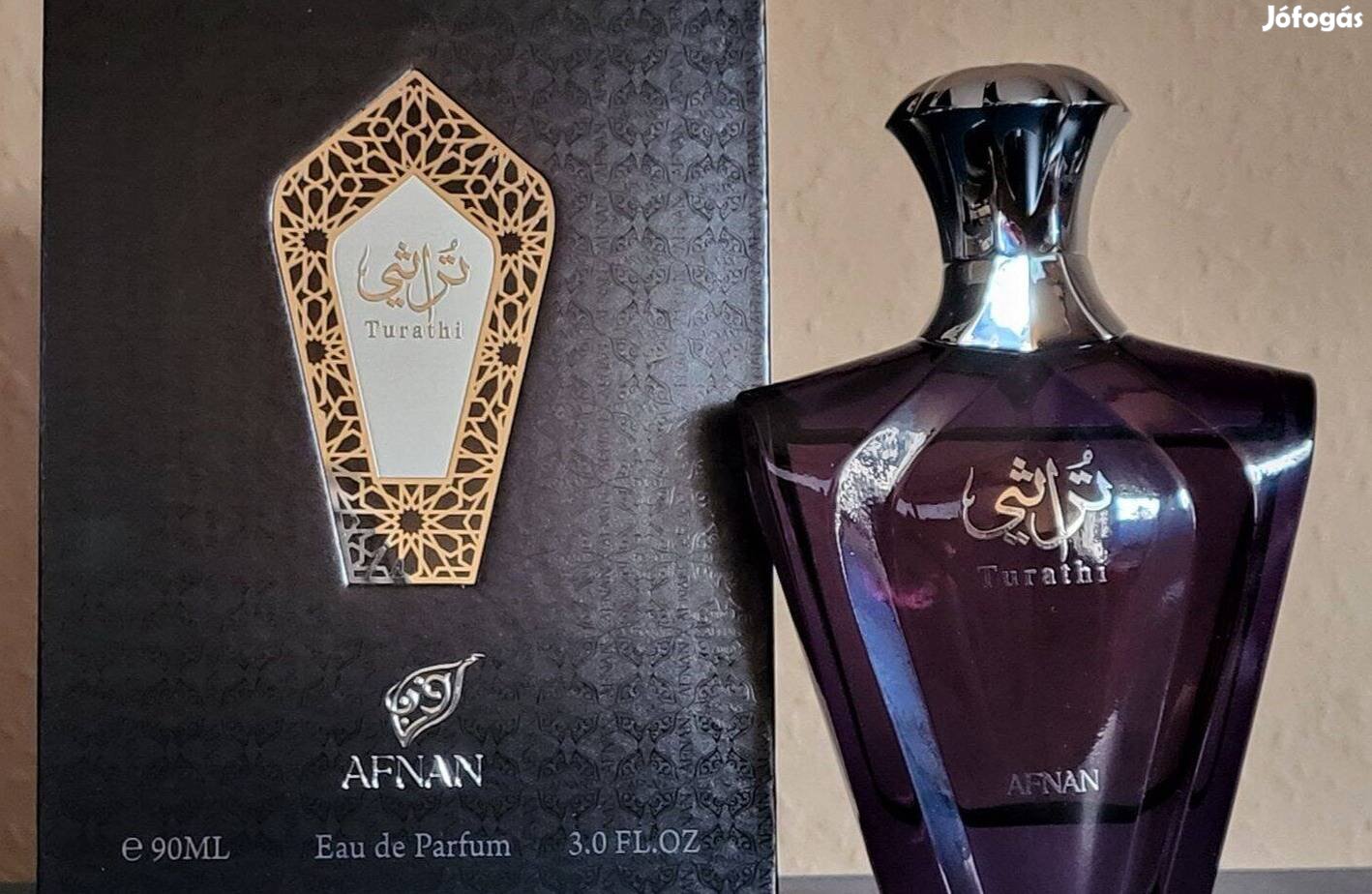 Afnan Turathi Blue 90ml férfi parfüm (Beast mode EDP, kék illat)