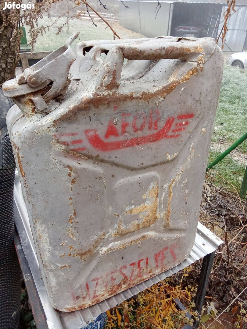 Áfor retro benzineskanna