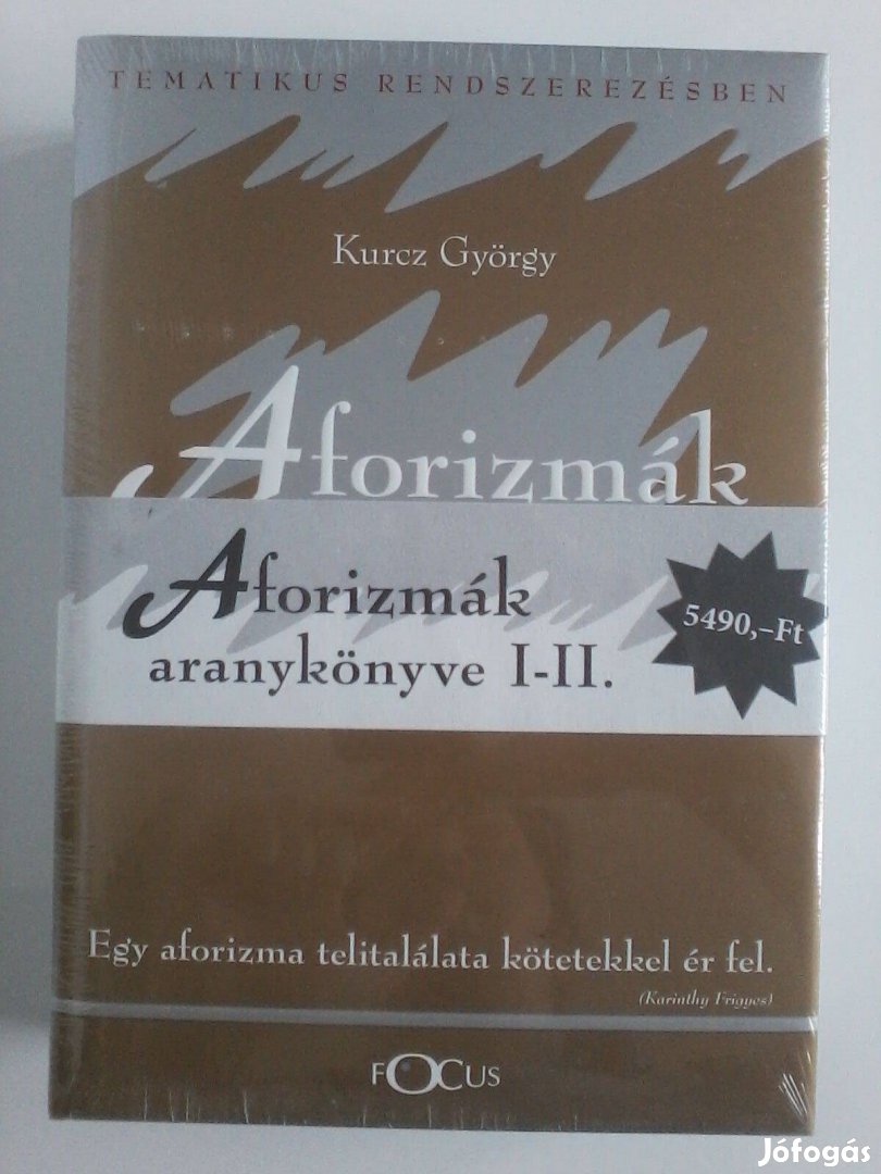 Aforizmák aranykönyve I-II