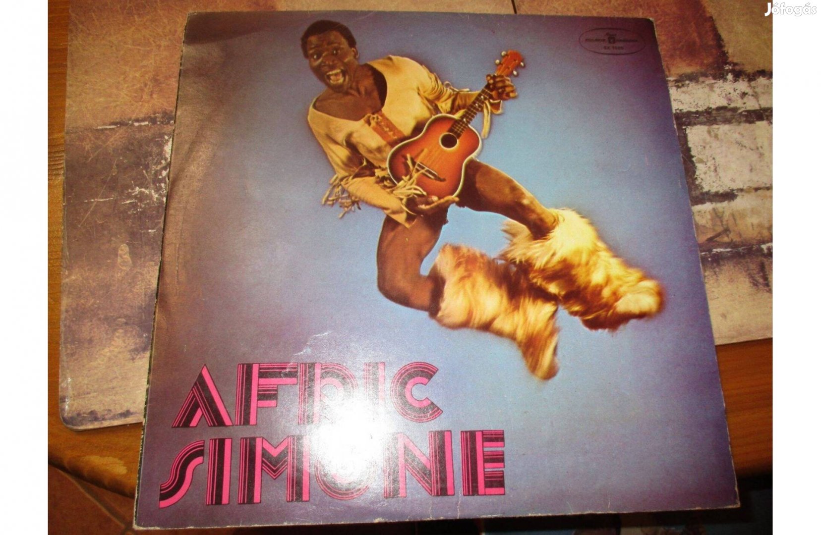 Afric Simone bakelit hanglemez eladó