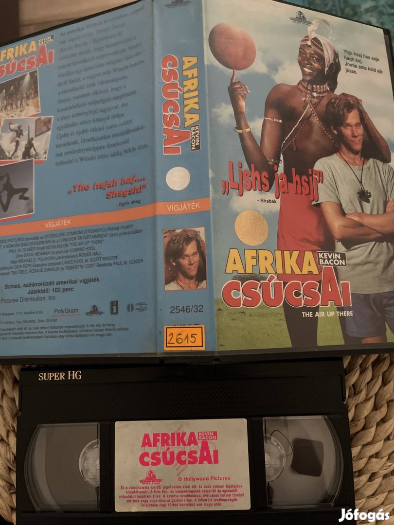 Afrika csúcsai vhs