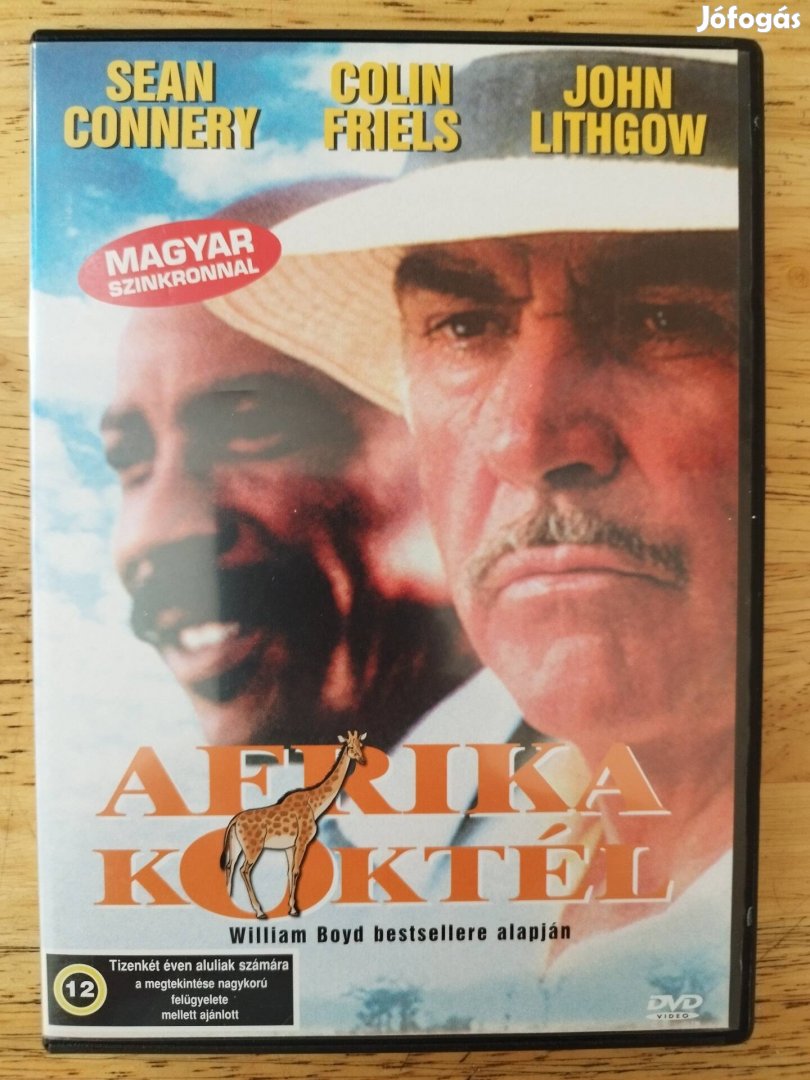 Afrika koktél dvd Sean Connery