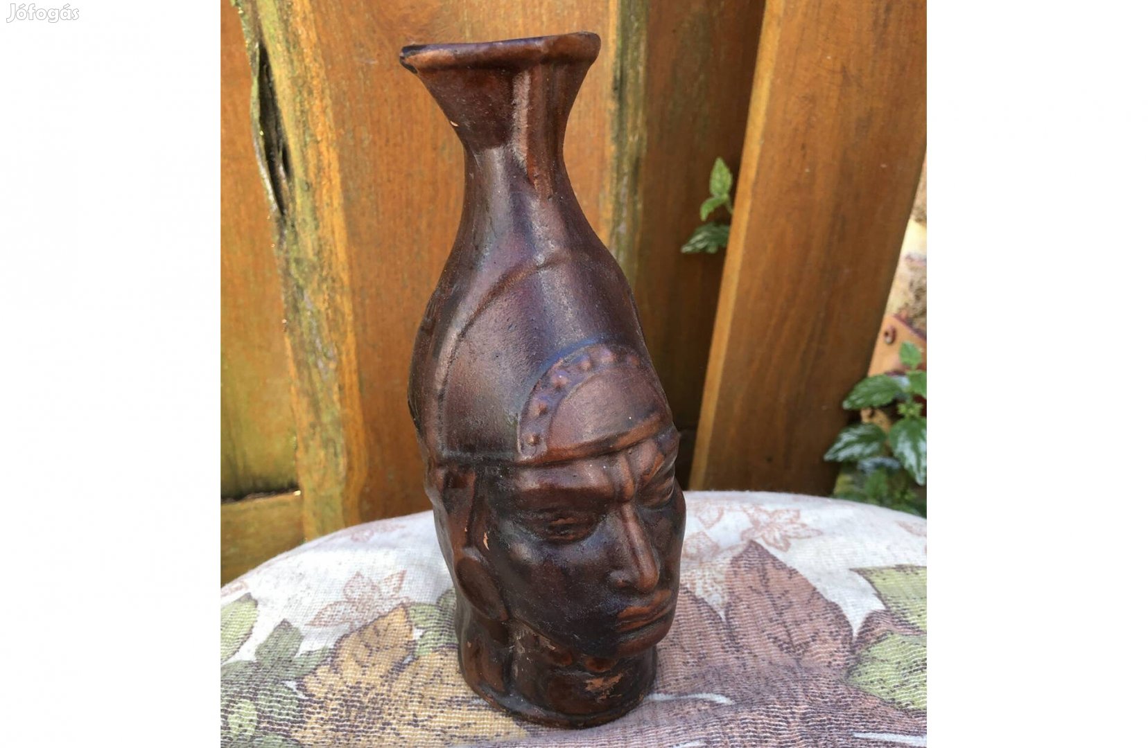 Afrikai kerámia váza, törzsi fej forma 6500 Ft :Lenti