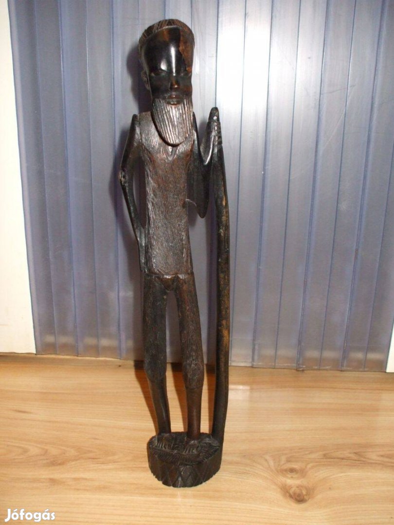 Afrikai öregember szobor 9