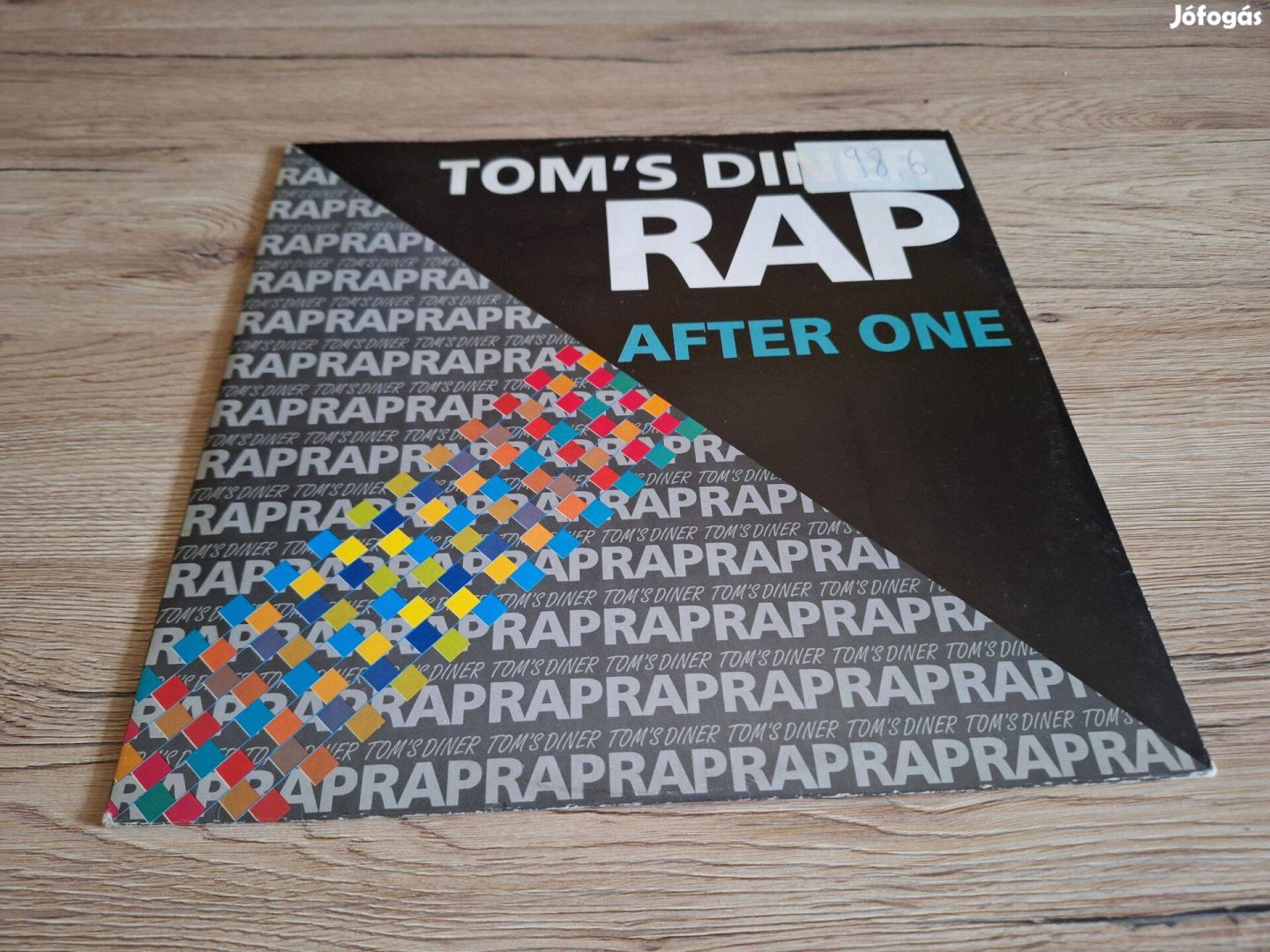 After One - Tom's Diner Rap maxi bakelit lemez LP