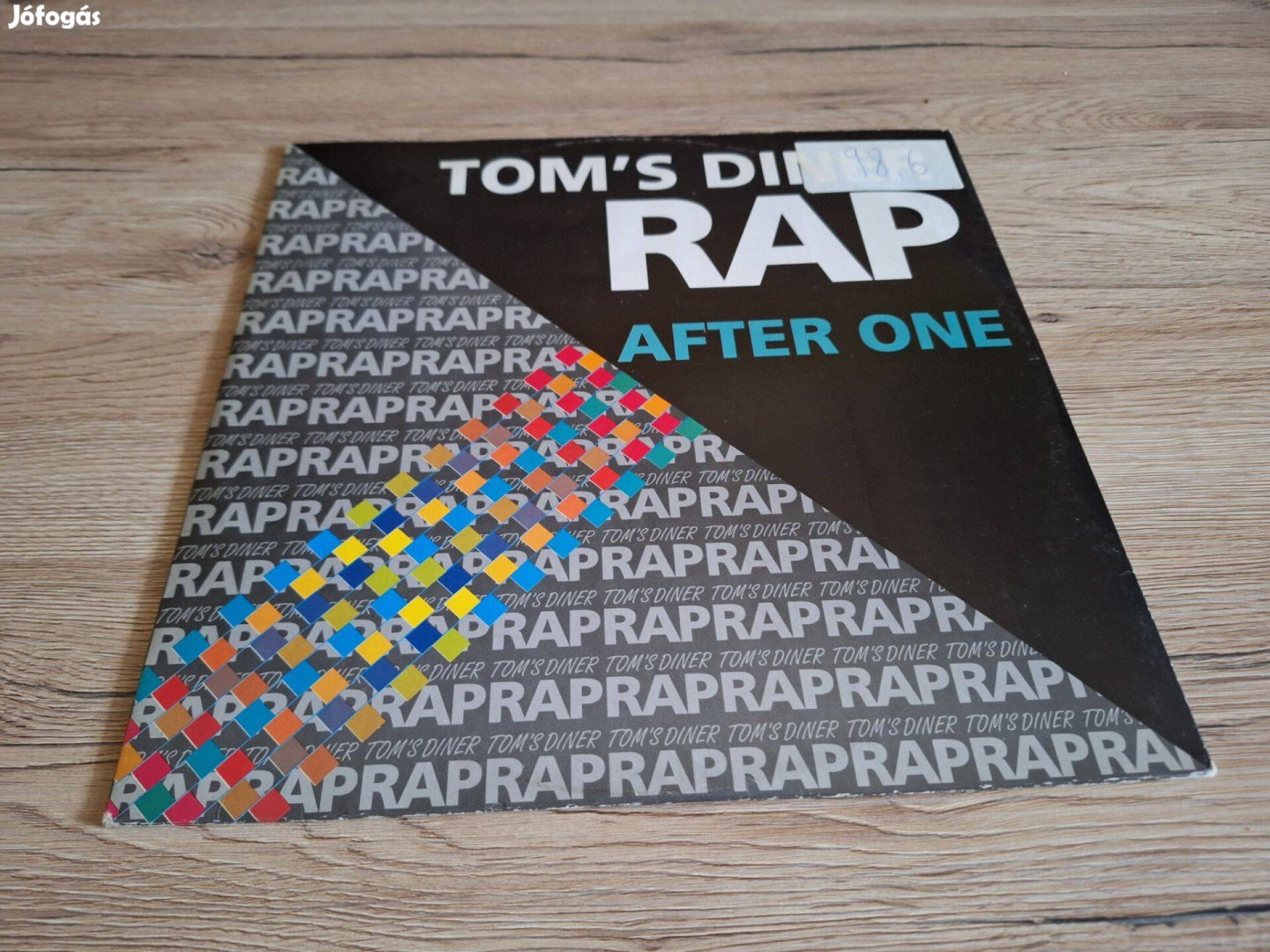 After One - Tom's Diner Rap maxi bakelit lemez LP