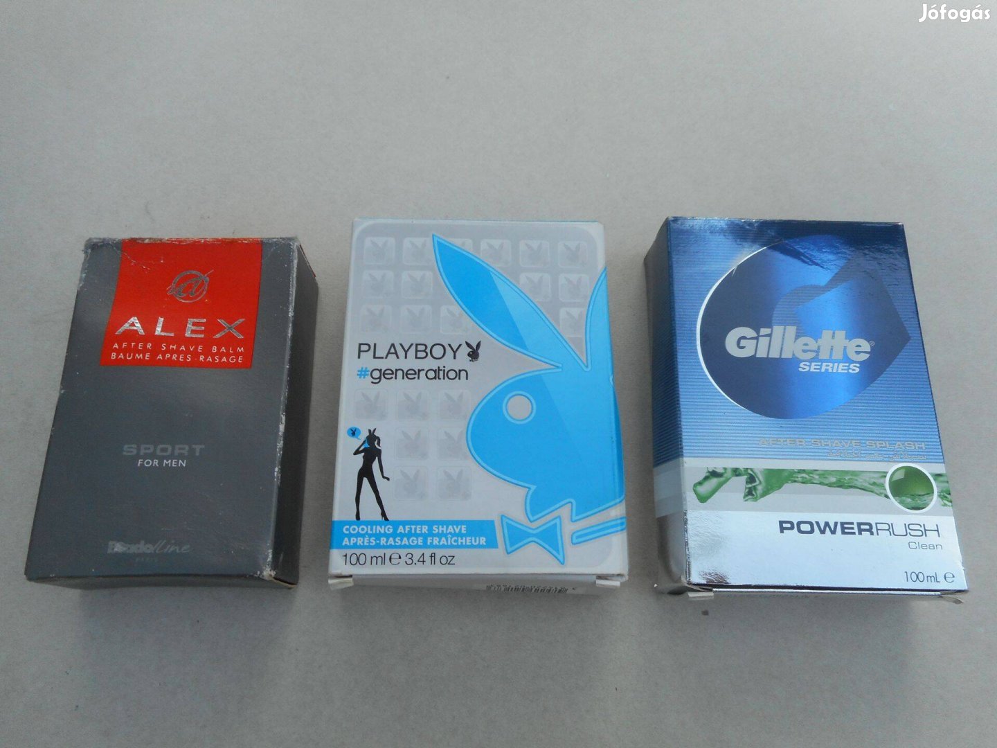 After Shave: Gillette, Playboy, Alex