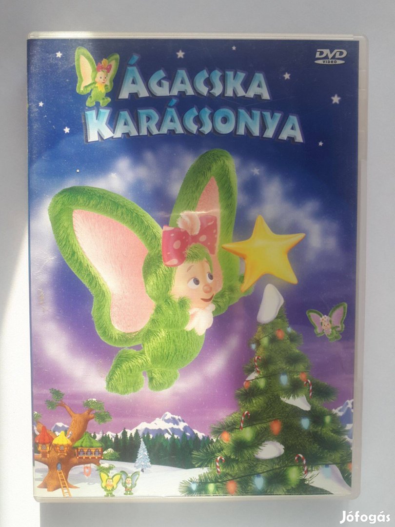 Ágacska karácsonya - karácsonyi rajzfilm DVD (posta 510 Ft)