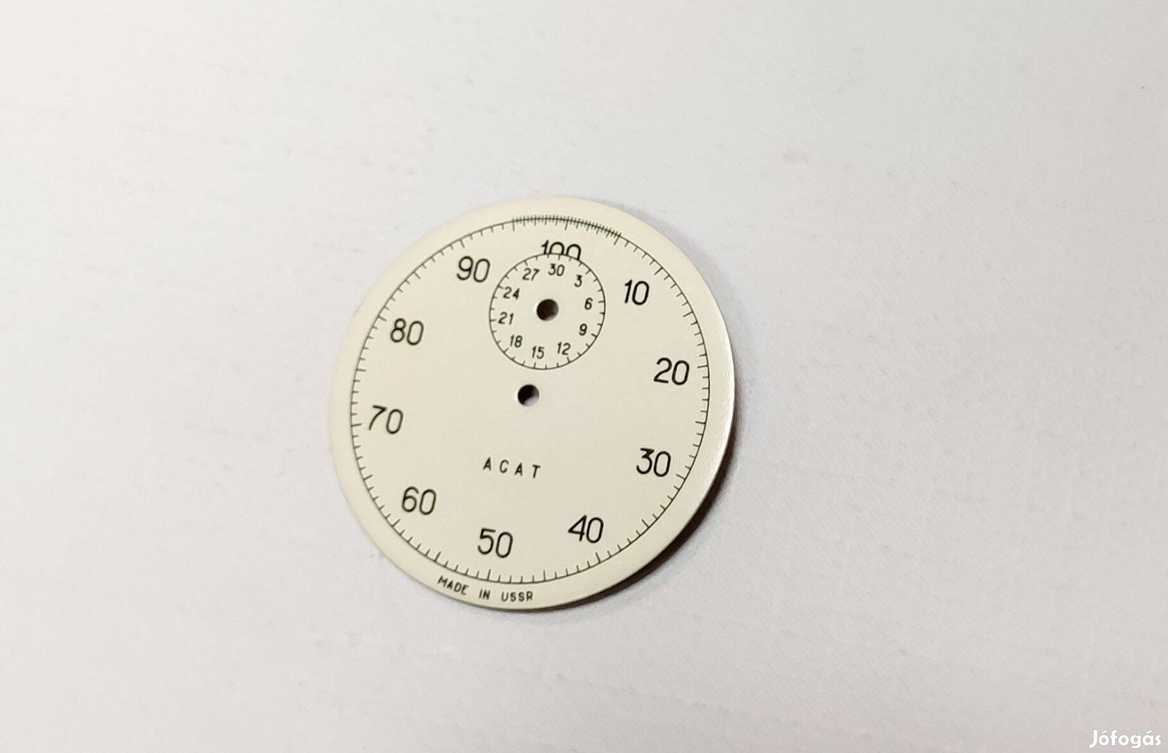 Agat - szovjet stopper számlap - új, órán még nem volt