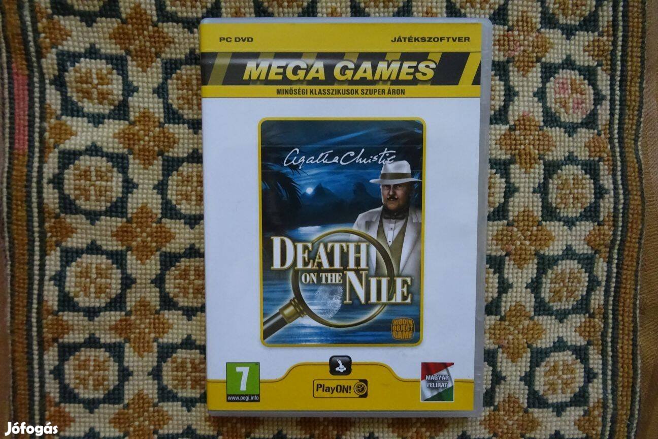 Agatha Christie Death on the Nile játékszoftver magyar felirattal