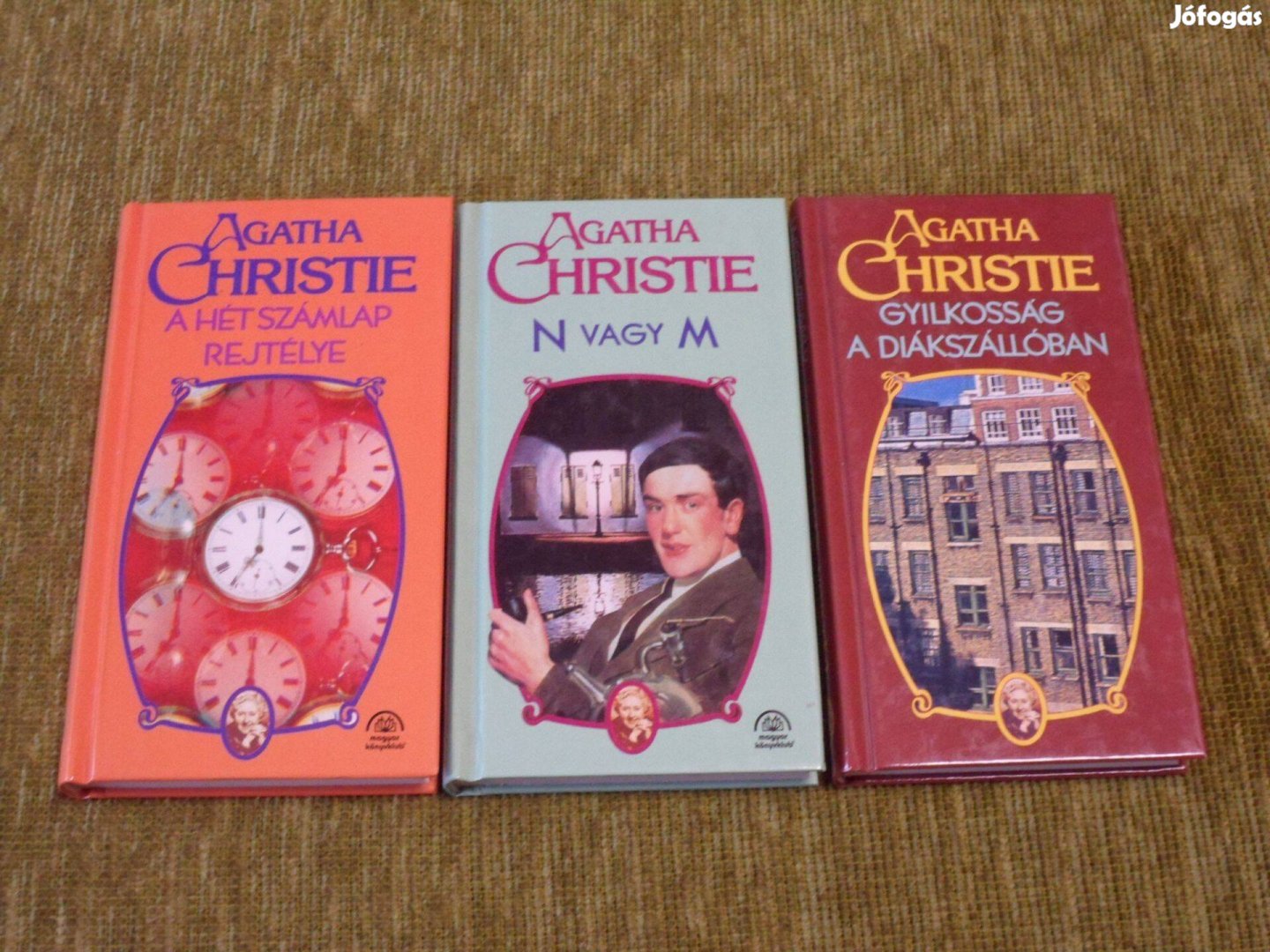 Agatha Christie: A hét számlap rejtélye + N vagy M. + Gyilkosság a diá