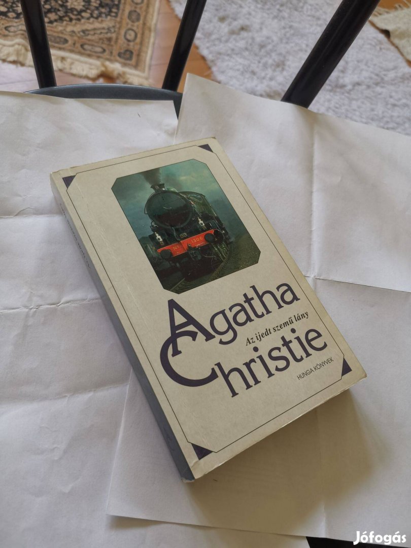 Agatha Christie - Az ijedt szemű lány - Poirot krimi