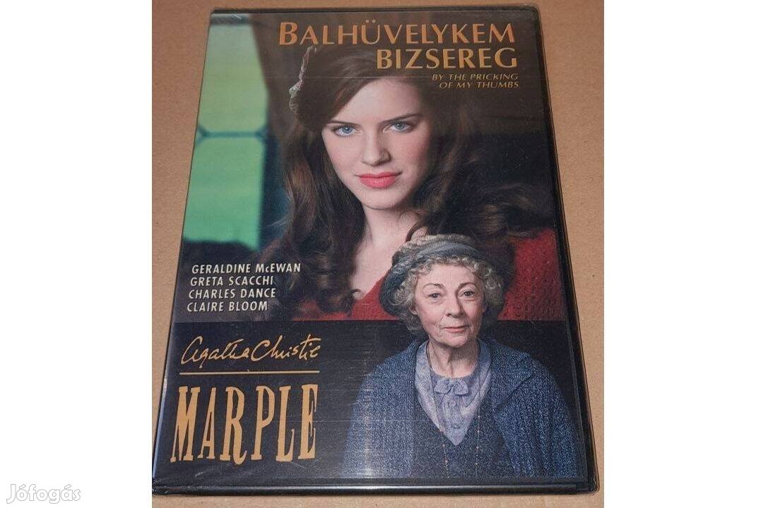 Agatha Christie - Marple - Balhüvelykem bizsereg DVD Új fóliás Szinkro