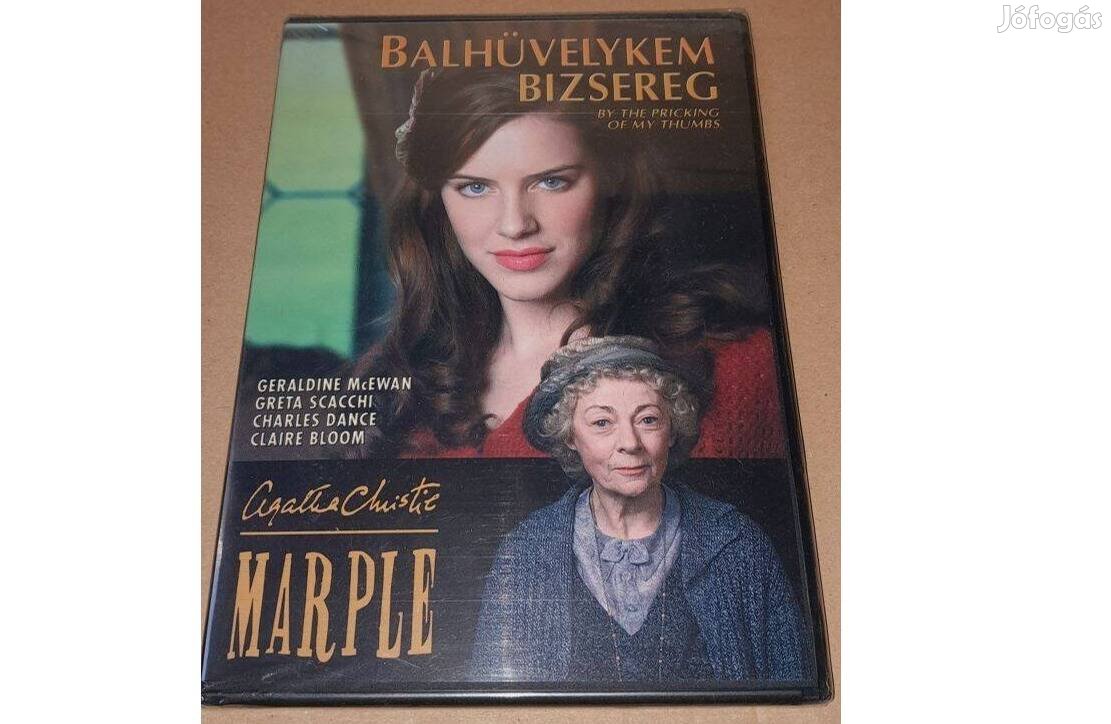 Agatha Christie - Marple - Balhüvelykem bizsereg DVD Új fóliás szinkro