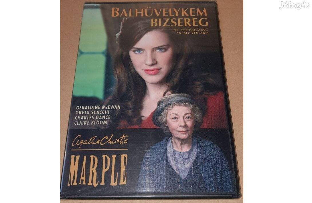Agatha Christie - Marple - Balhüvelykem bizsereg DVD Új fóliás szinkro