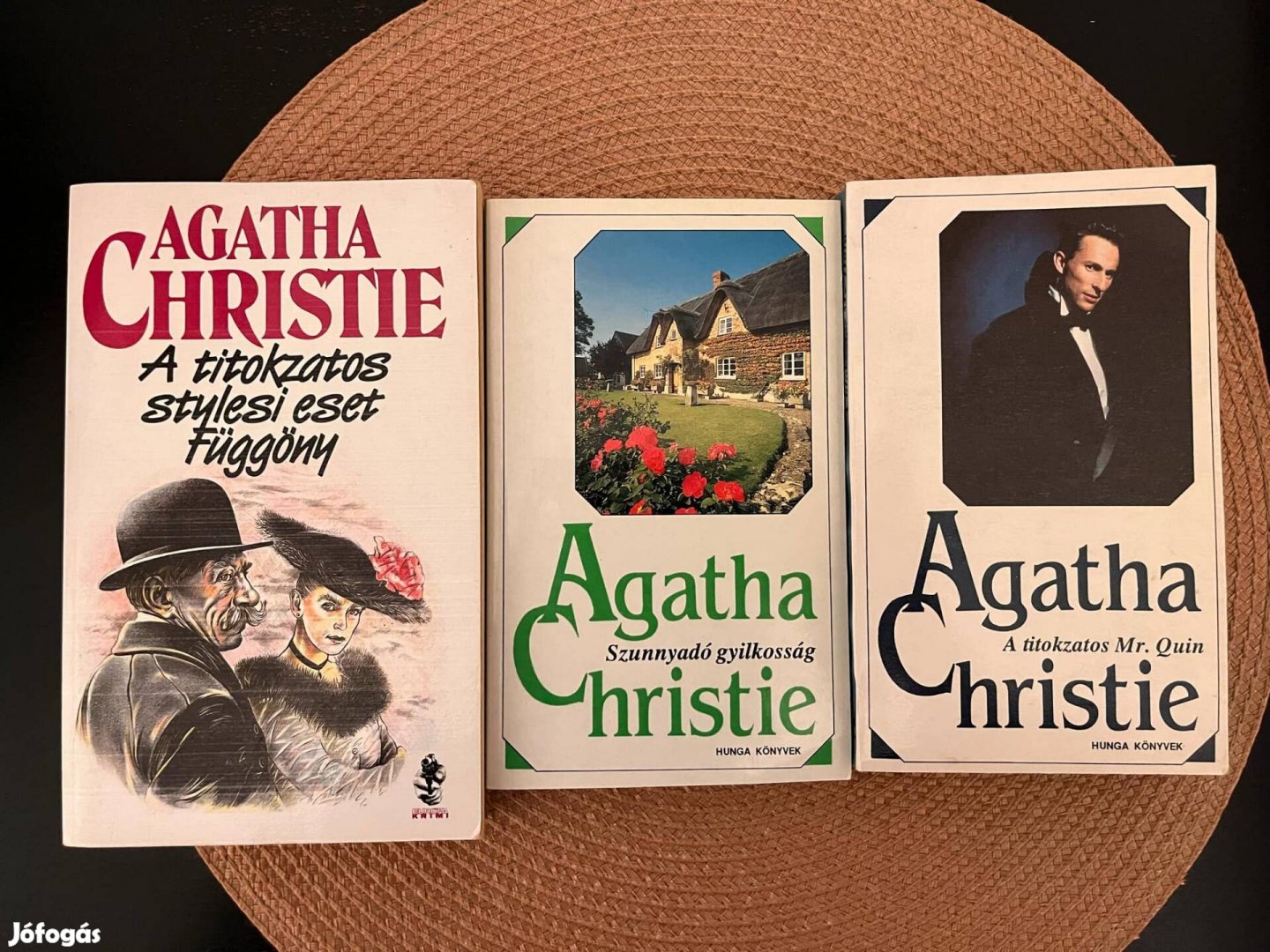 Agatha Christie, illetve egyéb könyvek eladók Zalaegerszegen. 