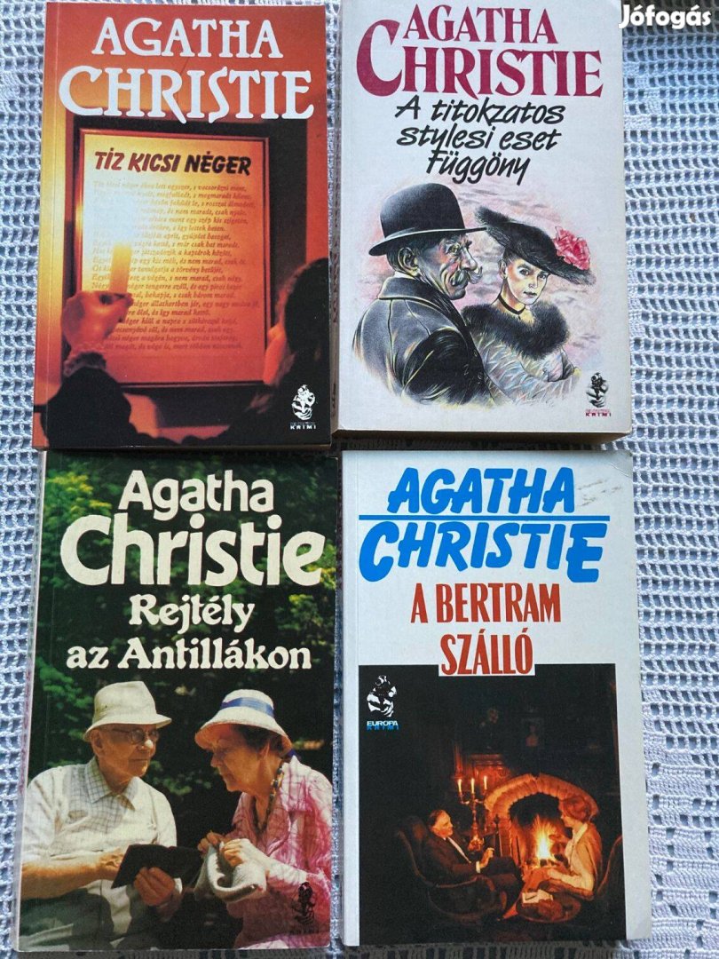 Agatha Christie könyvek