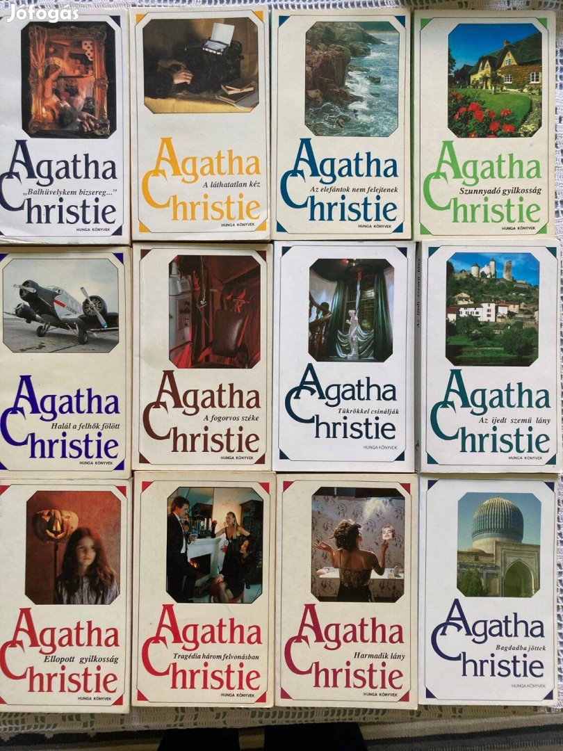 Agatha Christie könyvek
