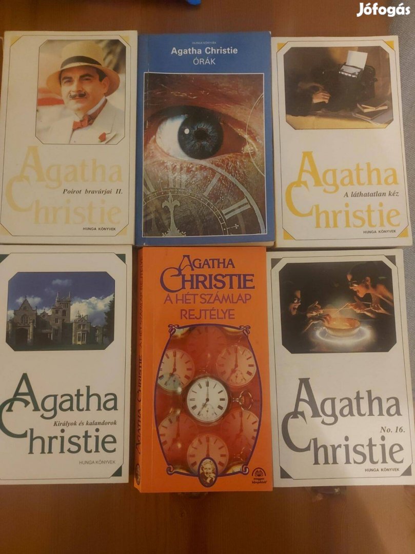 Agatha Christie könyvek