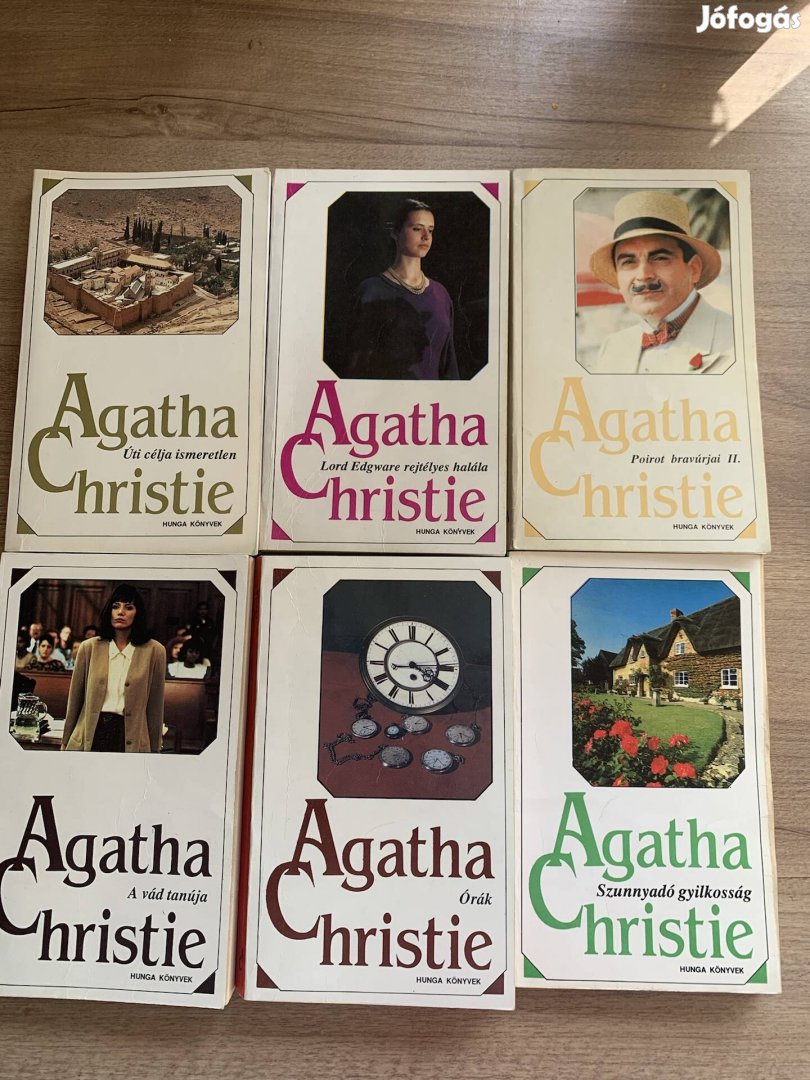 Agatha Christie könyvek