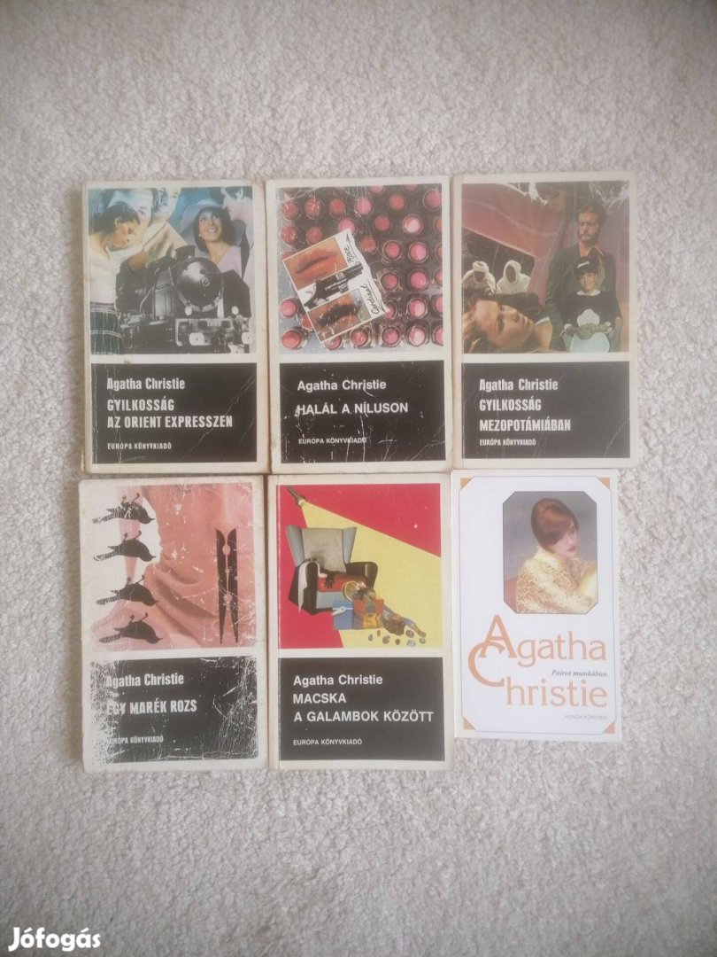 Agatha Christie könyvek