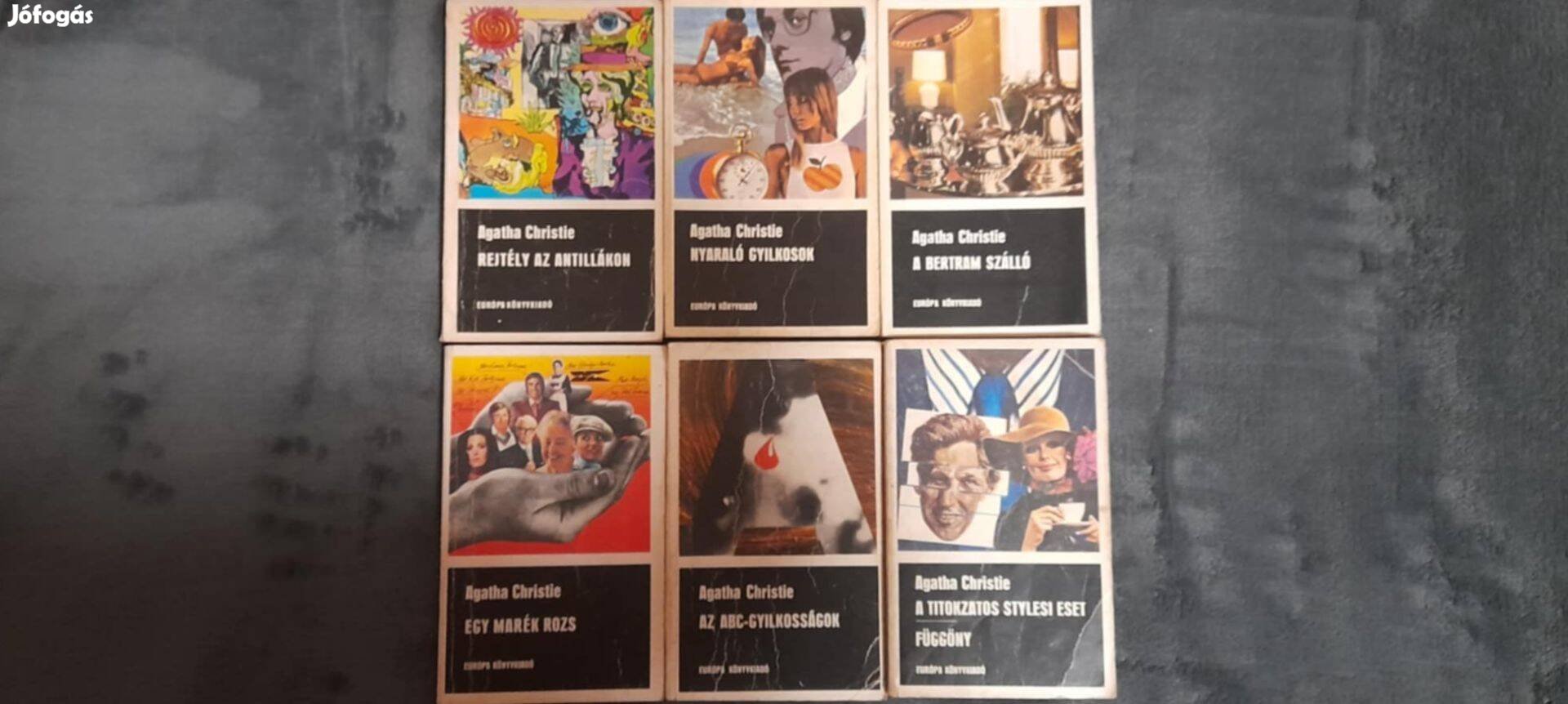 Agatha Christie könyvek
