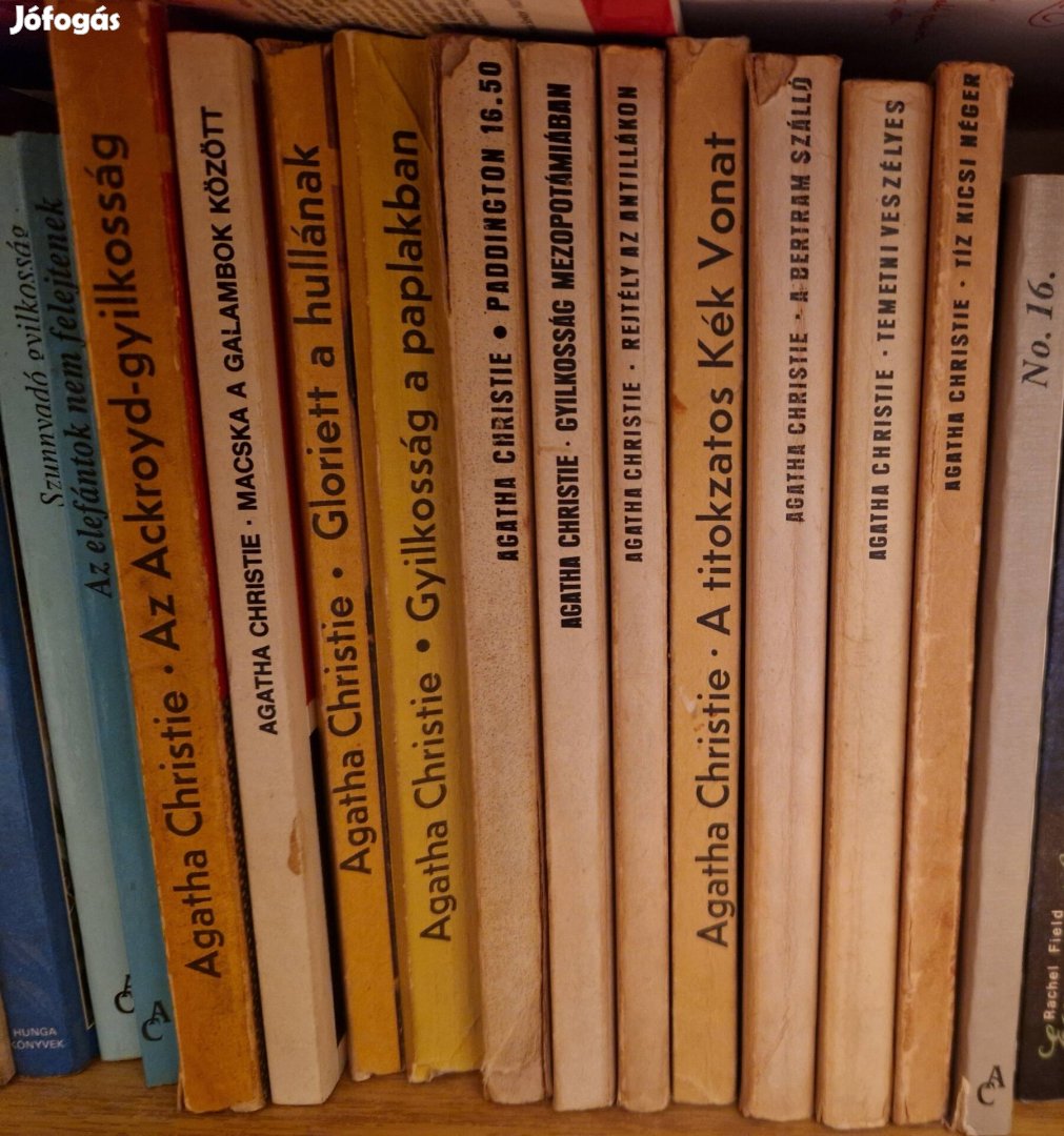 Agatha Christie könyvek