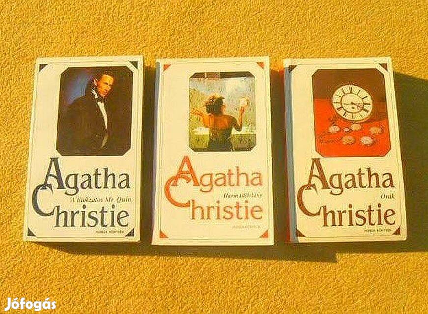 Agatha Christie könyvek - 4 kötet